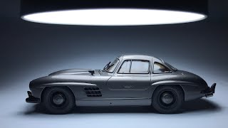 MercedesBenz 300SL Gullwing  Italeri 124  FULL BUILDING [upl. by Darreg]