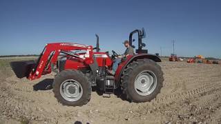 Test Drive of Massey Ferguson 4700 Series Tractor [upl. by Mela]