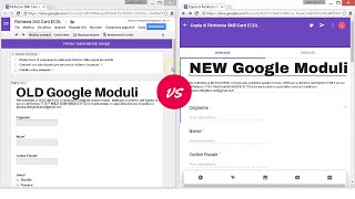 Nuovo Google Moduli come creare verifiche test e sondaggi [upl. by Notloc]