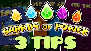 3 Tips Shard Collecting  Geometry Dash [upl. by Karlik984]