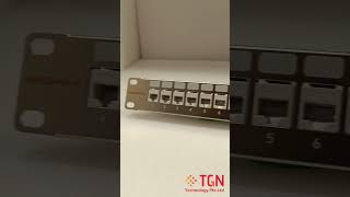 Patch Panel 24 ports with Female couplers [upl. by Apollus220]