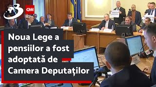 Noua Lege a pensiilor a fost adoptată de Camera Deputaților [upl. by Gollin]