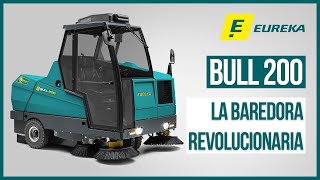 Barredora Industrial Eureka BULL200  barredoras hombre a bordo professionales [upl. by Kyred]