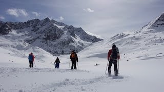 Schneeschuhtour Sellrainer Hüttenrunde  Wanderbursche [upl. by Cade]