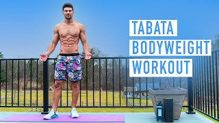 8Minute  Tabata Bodyweight Workout  Ash Crawford [upl. by Alansen]