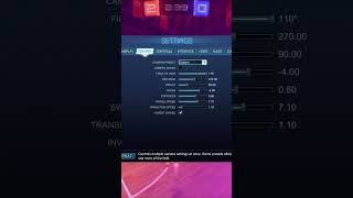 dxrks rocket league settings [upl. by Aniroc]