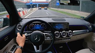 POV 2021 MercedesBenz GLB 250 Test Drive [upl. by Clarey133]