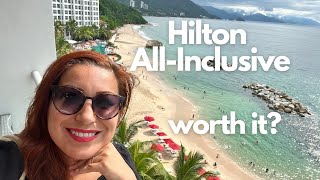 The Hilton Riviera Vallarta AllInclusive Is It Worth Staying [upl. by Hsinam]