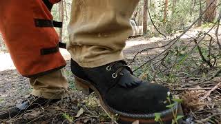 Drews Logger Boot in the forest [upl. by Maher699]