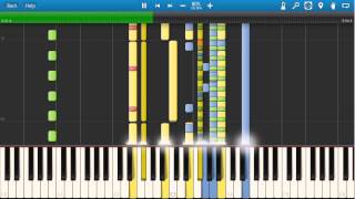 Alain Chamfort  Manureva Song Piano Tutorial [upl. by Felder]