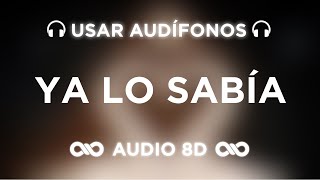 Ya Lo Sabía  Miranda Sofía Reyes LetraLyrics  HOTEL MIRANDA  AUDIO 8D 🎧 [upl. by Gan888]