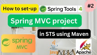 How to Create Spring MVC Project in STS using Maven  Spring MVC Project Structure SetUp Spring 6 [upl. by Vladamar604]