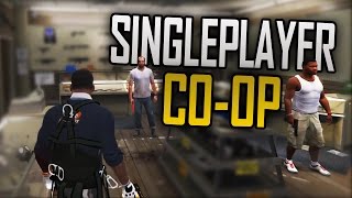 GTA 5 How to Play COOP StoryMode Online GTA 5 Singleplayer Coop [upl. by Terzas]