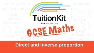 Direct and Inverse Proportion [upl. by Airot]