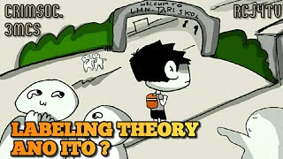 LABELING THEORY  TAGALOG   Pinoy Animations [upl. by Dannon]