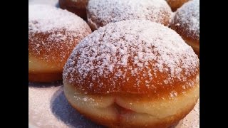 Berliner Selber Machen  Selbstgemachte Berliner Krapfen Pfannkuchen Rezept [upl. by Deelaw]