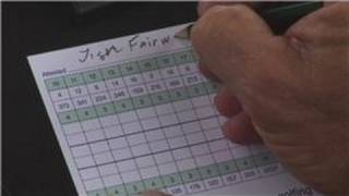 Golf Tips  How to Complete Golf Scorecards [upl. by Nakada]