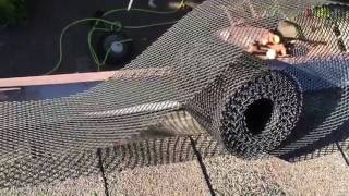 How to Install Rain Gutter Leaf Guard [upl. by Tadeo967]