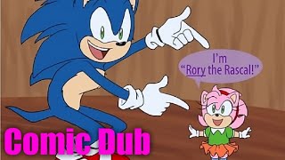 Rosy The Rascal  A SonAmy Comic Dub  By EvayArt [upl. by Elvina]