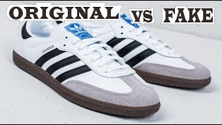 Adidas Samba OG White Original amp Fake [upl. by Collin]