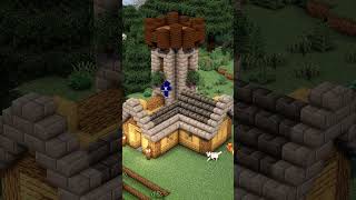 Minecraft Starter Castle🏰 minecraft [upl. by Acessej]