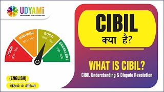 What is CIBIL  CIBIL Understanding and Dispute Resolution [upl. by Barraza421]