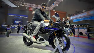 Here is All New Yamaha R15M  V5 ⚡️🔥 New Features Added  Launch amp Price  All Details [upl. by Eirret295]