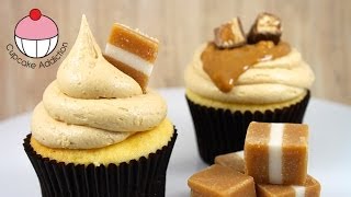 Caramel Frosting Recipe  3 Ingredient CHEATS Recipe by Cupcake Addiction [upl. by Daile915]