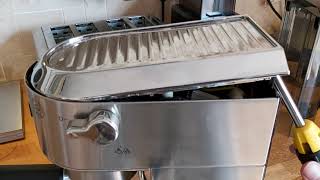 How to fix a dripping  leaking delonghi espresso ec685  ec680 machine [upl. by Rysler]