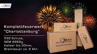 Komplettfeuerwerk quotCharlottenburgquot [upl. by Wurster]