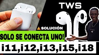 Cómo Conectar Los TWS a mi Celular Sólo Suena Uno Solución [upl. by Dougald66]