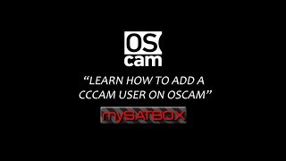 How to Add an CCcam User In Oscam [upl. by Penland250]