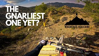 MACHERAS BIKELAND  THE GNARLIEST TRACK JUST GOT GNARLIER [upl. by Aserret]