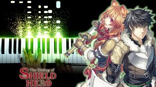 Tate no Yuusha no Nariagari OP quotRISEquot  MADKID Piano [upl. by Oiram128]