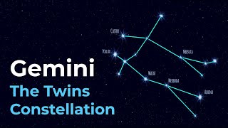 How to Find Gemini the Twins Constellation of the Zodiac [upl. by Eahs]