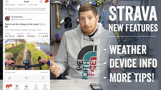 Quick New Feature Tips Stravas Added Weather amp Device Type to App [upl. by Yarvis224]