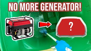 Trash Can Cleaning Trailer  New Power Source [upl. by Brine]