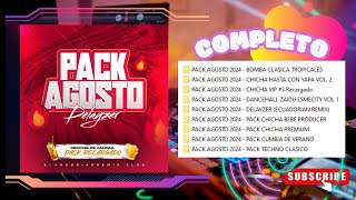 PACK ECUADORIAN REMIX AGOSTO 2024 COMPLETO  ¡El Ritmo que Necesitas 🇪🇨🎉 [upl. by Janek]