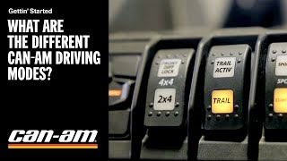 What are the different CanAm Driving Modes [upl. by Herstein28]