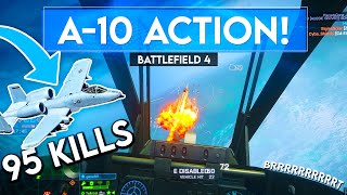 The A10 Warthog is NO JOKE in Battlefield 4 [upl. by Statis]