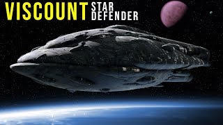 VISCOUNT STAR DEFENDER Full Breakdown amp Render  Star Wars Legends Lore [upl. by Reffotsirhc]