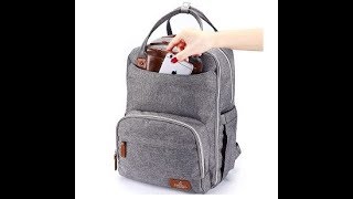 BabbleRoo Diaper Bag Backpack Large Capacity [upl. by Giorgio895]