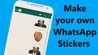 Make Your Own WhatsApp Stickers [upl. by Sharron]