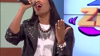 Nsoki canta «Meu anjo» no Zimbando  TV Zimbo [upl. by Orly]