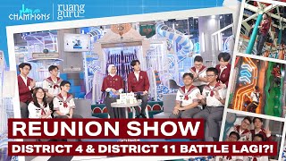 REUNION SHOW Ruangguru Academy of Champions  DISTRICT 4 VS DISTRICT 11 BATTLE LAGI [upl. by Osbourne850]