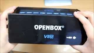 Openbox V8S Unboxing and Brief Review [upl. by Gersham518]