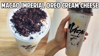 Milk Tea in Oreo Cream Cheese at Home Macao Imperial Milktea [upl. by Memberg962]