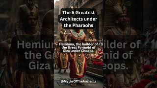 The 5 Greatest Architects under the Pharaohs [upl. by Giorgio]