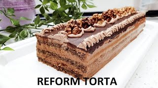 REFORM TORTA JEDNOSTAVNIM RECEPTOM DO SAVRSENE STARINSKE TORTE [upl. by Idel]