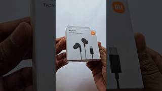 Xiaomi TypeC inEar Earphones Unboxing [upl. by Enyalaj]